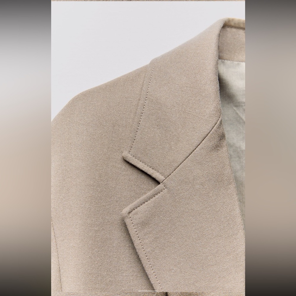 STRAIGHT CUT ZW WOOL COAT LIMITED EDITION - Picture 10 of 12